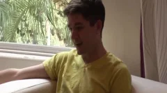 College boy Experiences Painfull Delight