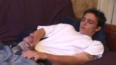 lewd non-professional lad Masturbates And bonks sextoy
