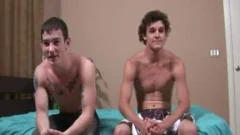young homosexual Kneeling sucking large dicks Porn As I