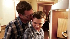 legal age teenager acquires Spit-roasted bareback By Step-daddy And Uncle
