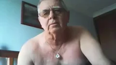 old man sperm On cam