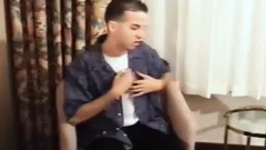 young dilettante Dominic Jerks Off