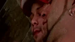 Blowjob cum scene