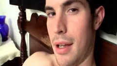 Hunter Is In The baths Teasing Us By working out his dick