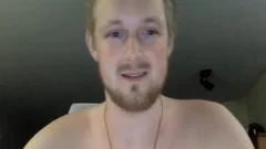 homosexual Christian fellow Masturbates Live