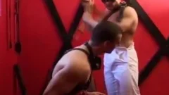 Rocky And Oliver Love sucking Each Otthis chabr Of In bondage.