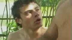 Twink boy fucked anal sex tape