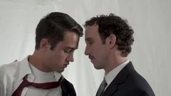 Church lad Spitroasted By gigantic penises