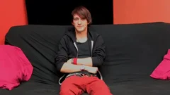 Well pumped up Emo twink Andy Kay Gives His penis A nice Rubbing