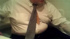 Pants Showdyrt And Tie And Sbitches  And Socks In Tub With spooge