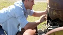 NextDoorWorld straight Farmer hammers The Town's GayBoy
