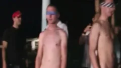 Straight Y-ung Te-ns Jerking Outdoor