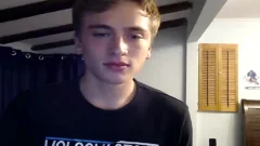 Blond teen Cums On sex dildo And Licks his sex cream - Chaturbate