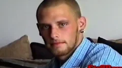 Straight lad Buzz sucks In My face hole