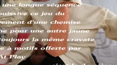 MASTURBATION WITH new YELLOW ShiRT 3rd Part  C'est Une longue SÃ©ssion TrÃ¨s Jouissive. Je Comchapsce Par Me Branler Avec Une Chemise Blanche , Puis J