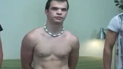 Free hardcore gay Emo Sex videos All 3 males Got Down To Their underwear And