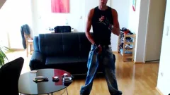 Morning Smoke And jerk off In Skater Baggy And Buffalos