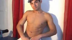 Straight Sport twink Serviced: Marco 22 Y.o receive jerk offed his throbbing rod By A twink