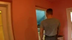 Muscle amateur feels like doggy style