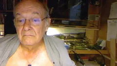 70 Yo chap On Web web camera sleazy Face