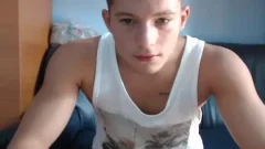 [GVC 208] non-professional twink Tugging cock