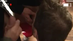 Muscle gay oral-service With Facial