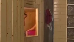 lustful Muscled young peniss pounding ass apertures In adorable Sauna