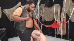 Bear Films: Daddy Bo Gets His Fill of Black Cock
