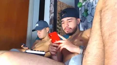 Two males nail And engulf Each Other's Penises
