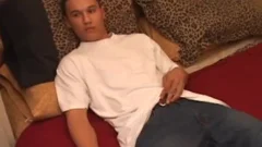charming boy Pulls Out His monstrous cock In charming Solo Action