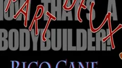 Rico Cane Muscle Flex And massive dong jerk off