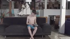 black Daddy Rawfuck Skinny White twink Into Submission