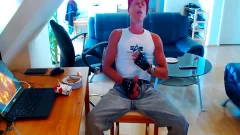 Needed A stroke And Some Smokes After Gym