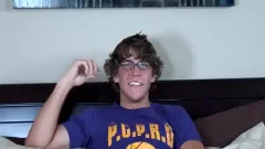Zack Jerks his monstrous penis