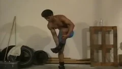Jeff Sahara Shows Off Body And Masturbates