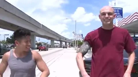 Bald Wgreetingste Hunk sucks And copulates Muscle asian