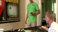 slutty homo receives wazoo Licked And Humped