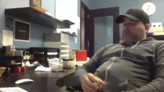 Jacking Off At The Office