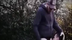 Outdoor teens nail In The Woods Bb