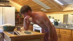 Next Door Male: Muscles Pulsing As The Cum Arrives