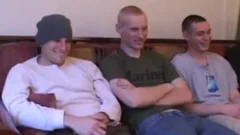 Five young guys Jacking Off