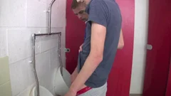 Jerking off at the Urinals with Jamie West