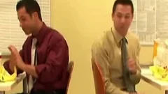 naughty gays lick And bang Their poopers At Work