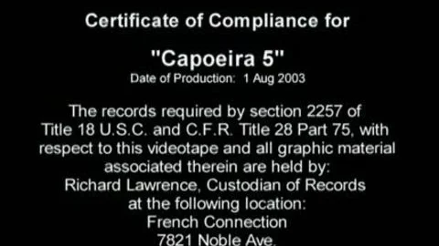 Capoeira 4 - Scene 1