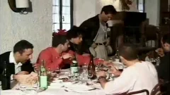 group Of men Share Meal And Tthis duden Tthis dudeir dude cock