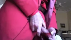 suit jerk in red