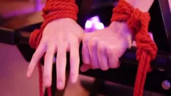 My Boyfriend gets fastened Up And poked Hard By A valuable ally And A joy Saw :D