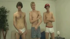 wicked legal age teenager trio nailing