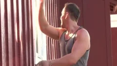 sexy homosexual blowjob job With sex cream flow