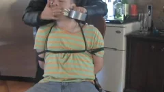 2 males tied Up
